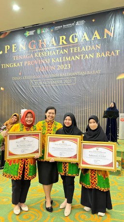 3 Nakes Kayong Utara Raih Penghargaan di Ajang Nakes Teladan Tingkat Provinsi Kalbar