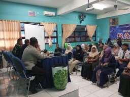 Silaturahmi Tiga Pilar Kelurahan Lubang Buaya Jakarta Timur di SMP 246 Jakarta