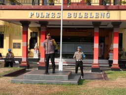Apel Jam Pimpinan, Wakapolres Tekankan Selalu Siap Siaga Dalam Hadapi Tahapan Pemilu 2024 dan Tetap Jaga Netralitas Polri