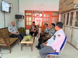 Lapas Narkotika Kelas IIA Pamekasan Kanwil Kemenkumham Jatim Koordinasi Dengan KPU Kabupaten Pamekasan