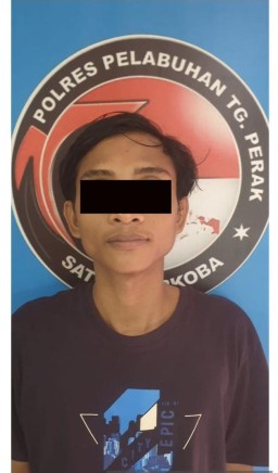 Penjual Nasi Goreng Warga Tambak Asri Tanjung Kedapatan Barang Haram Ditangkap Polisi