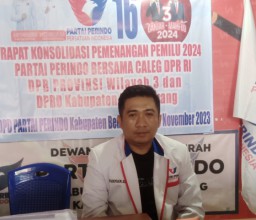 Partai Perindo Konsolidasi, Kader Diharapkan Lebih Semangat Turun ke Masyarakat