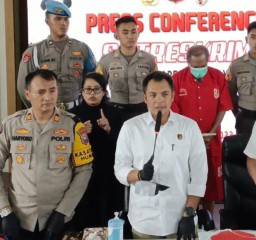 Polrestabes Surabaya Berhasil Ungkap Kasus Tindak Pidana Penipuan Perumahan Subsidi