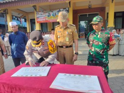 Kapolsek Pulogadung Hadiri Apel Bersama dan Deklarasi Pemilu Damai 2024
