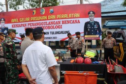 Polres Tulungagung Siapkan Personel Gabungan Antisipasi Bencana Hidrometeorologi