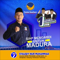 Siap Amanah Berjuang Untuk Rakyak Caleg DPRD Provinsi Jatim Dapil 14