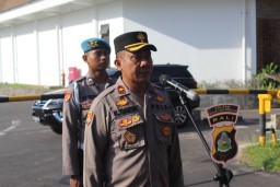 Wakapolres Berikan Arahan Saat Pimpin Apel ke Anggotanya