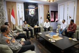 Kapolda Bali Menerima Audensi Jajaran Direksi ITDC