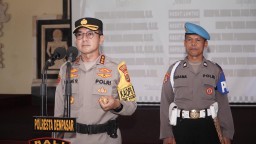 Kapolresta Pimpin Sertijab Enam pejabat Utama Polresta Denpasar