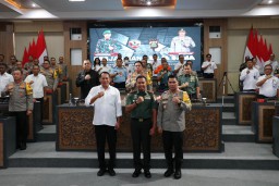 Jelang Nataru, Polda Bali Gelar Rakor Lintas Sektoral