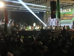 Acara Ansor Bersholawat dan Hari Santri Nasional Dihadiri Bupati Sampang