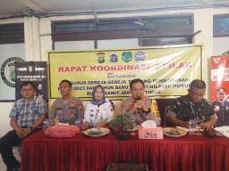 Rakor 3 Pilar Polsek Duren Sawit Bersama Pengurus Gereja, Guna Ciptakan Perayaan Nataru Yang Aman dan Sejuk