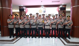 Kapolda Jatim Pimpin Sertijab PJU dan Kapolres Jajaran