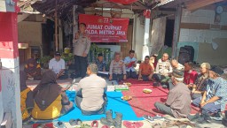 Jumat Curhat, Polisi Himbau Warga Pentingnya Toleransi, Kebanggaan dan Kebinekaan Jelang Pemilu 2024