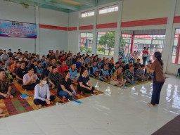 Rutan Kelas IIB Bengkayang Kembali Adakan RetRet Pembinaan Kerohanian Bagi WBP Yang Beragama Kristen Katolik