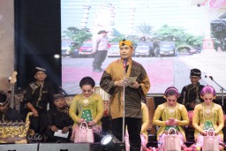 Untuk Pemilu Damai, Polres Lamongan Gelar Malam Bulan Bakti Budaya Nusantara