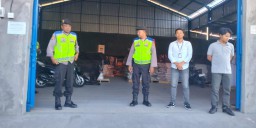 Polres Karangasem Perketat Pengamanan Gudang Logistik