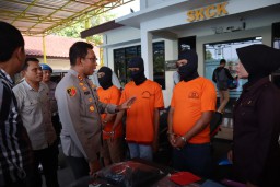 Jelang Akhir Tahun 2023, Polres Bangkalan Bekuk Eksekutor dan Penadah Curanmor Sekaligus