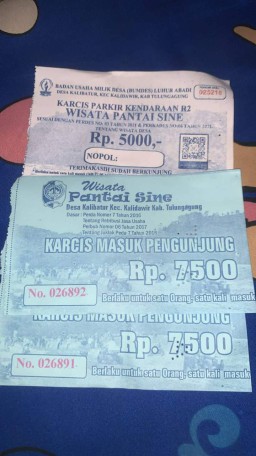 Warga Keluhkan Tarif Masuk di JLS Pantai Sine Yang Tidak Sesuai Tujuan