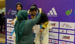 Atlet Karate Polres Kediri Raih Dua Medali di Kejuaraan Internasional Karate Championship 2023