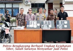 Polres Bengkayang Berhasil Ungkap Kejahatan Siber, Salah Satunya Menyamar Jadi Polisi