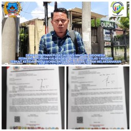 DPP AMI ; Resmi Melaporkan KALAPAS dan KPLP Kelas 1 Madiun