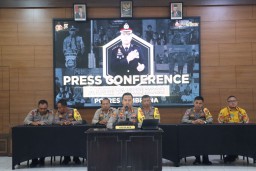 Kapolres Jembrana Gelar Press Conference Akhir Tahun 2023