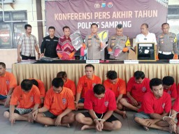 Polres Sampang Berhasil Tekan Angka kriminalitas Sepanjang Tahun 2023 Dengan 353 kasus