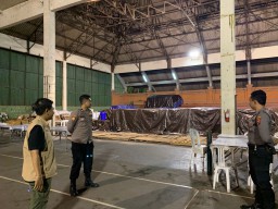 OMB 2023-2024, Polda Bali Turus Perketat Pengamanan Gudang Logistik Pemilu