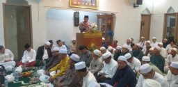 Hadiri Peringatan Maulid Nabi Muhammad SAW, Kapolsek Tebet Sampaikan Pesan Kamtibmas