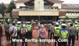 Polres Bondowoso Laksanakan Apel Kesiapan Perayaan pergantian Malam Tahun Baru