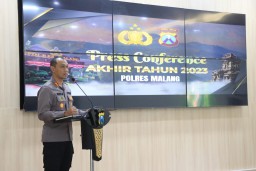 Polres Malang Raih Prestasi Gemilang Dalam Konferensi Pers Akhir Tahun 2023