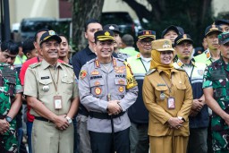 Amankan Pergantian Tahun Baru 2024, Polres Metro Jakarta Timur Terjunkan 423 Personil Gabungan di TMII
