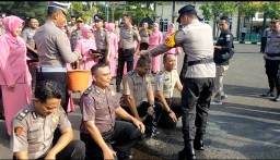 35 Personil Polres Sampang Naik Pangkat di Awal Tahun 2024