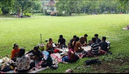 Awal Liburan 2024, Kebun Raya Purwodadi di Padati Ribuan Pengunjung Dari Luar Kota 