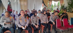 Binluh Korbinmas Baharkam Polri Kepada Warga Kramat Jati Jelang Pemilu 2024