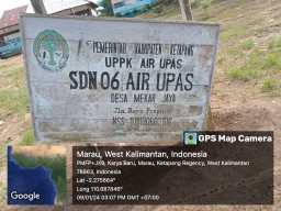 SDN. 06 Air Upas Desa Mekar Jaya Bangun Pagar Dengan Dana CSR