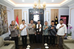 Kapolda Bali Menerima Audensi Dari Ketua MUI Bali