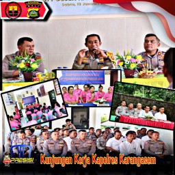 Jaga Netralitas dan Bekerja Sepenuh Hati Penekanan Kapolres