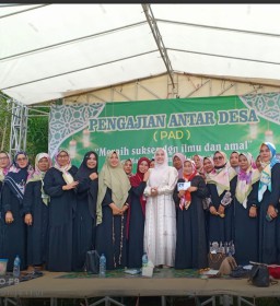 "Meraih Sukses Dengan Ilmu dan Amal" Bupati Pandeglang Hadiri Pengajian Antar Desa Se'Kecamatan Cimanggu