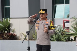 Kapolresta Tangerang Pimpin Apel Pagi, Ajak Personel Bangun Citra Positif