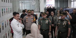 Forkopimda Kota Malang Cek Kesiapan Logistik Pemilu 2024