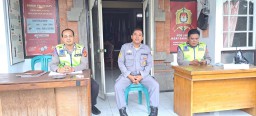 Polres Karangasem Perketat Pengamanan Kantor KPU Dalam Operasi Mantap Brata Tahun 2024