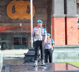 Pimpin Apel Gabungan Satgas OMB Kasubsatgas Propam Tegaskan Netralitas Polri Harga Mati