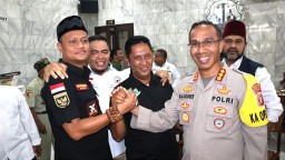 Pererat Sinergi Ciptakan Pemilu 2024 Damai, Kapolres Jalin Silaturahmi Dengan Ketua Ormas dan Tokoh Masyarakat Se-Jakarta Timur