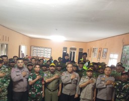 Pembinaan Linmas Persiapan PAM TPS Pemilu 2024