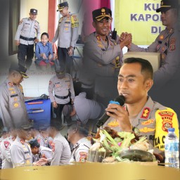 Kapolres Karangasem Tumbuhkan Semangat Kerja Dari Diri Sendiri Dengan Menata Kehidupan Sendiri