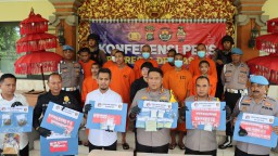 Satresnarkoba Polresta Denpasar Amankan Puluhan Pengedar dan Pemakai Narkoba Dalam Sebulan