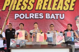 Kepolisian Resor Batu Ungkap Kasus Pengeroyokan Remaja Hingga Tewas