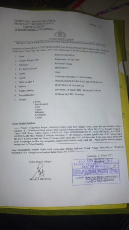 Nasib Nahas Harus Dialami Oleh Wartawan Media Online Informasi-Realita.net Asal Surabaya